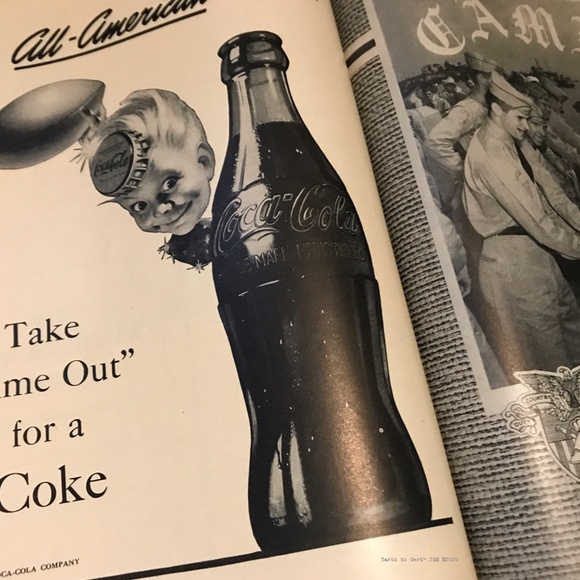 Vintage Army Navy Football Game Game Publication. 196 Pg. 9x12 in. Nov 30, 1946. - Picture 8 of 9